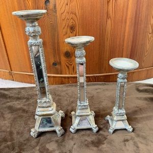 Beautiful large candle holders